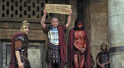 Scene from Mel Gibson's "The Passion of the Christ"